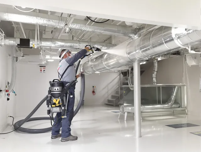 Professional central duct cleaning by Raynham Air Duct Cleaning in Raynham